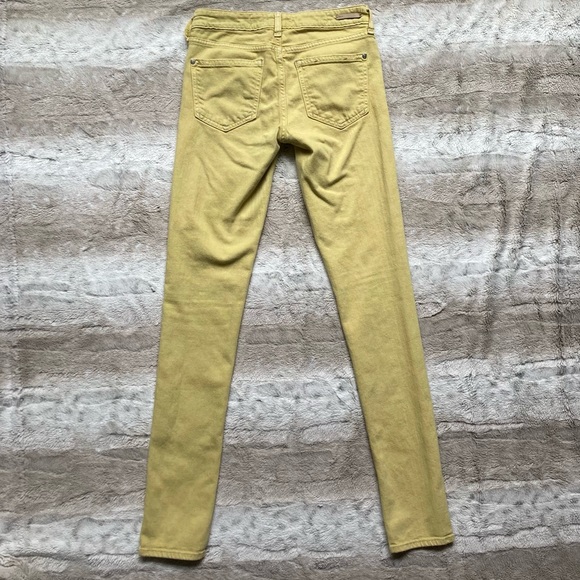 Anthropologie Pilcro and the Letterpress chartreuse skinny jeans - Picture 3 of 9